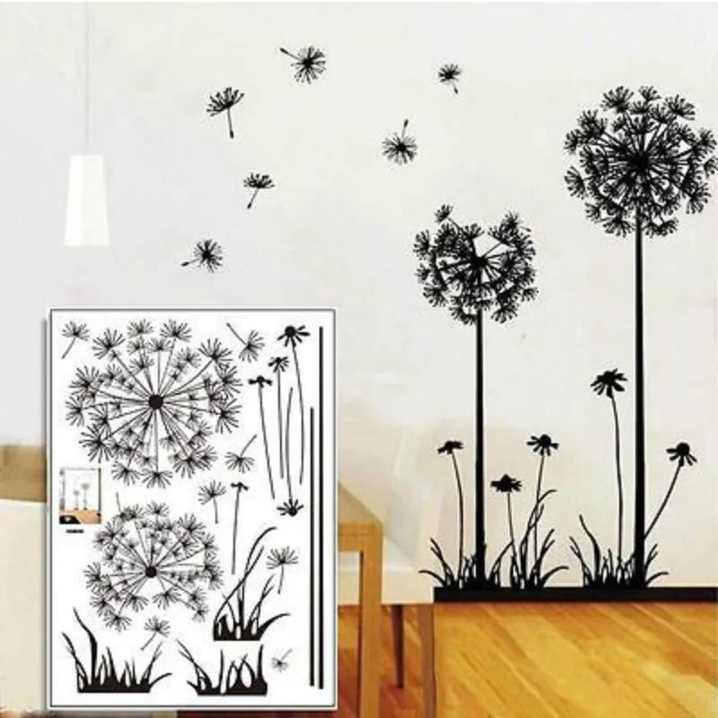 Dandelion Living Room and Bedroom Wall Sticker